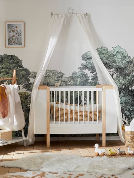 Vertbaudet - Lit bébé transformable NOE blanc