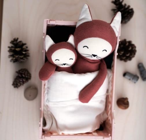 Prairymood - Doudou renard bio buddy fox