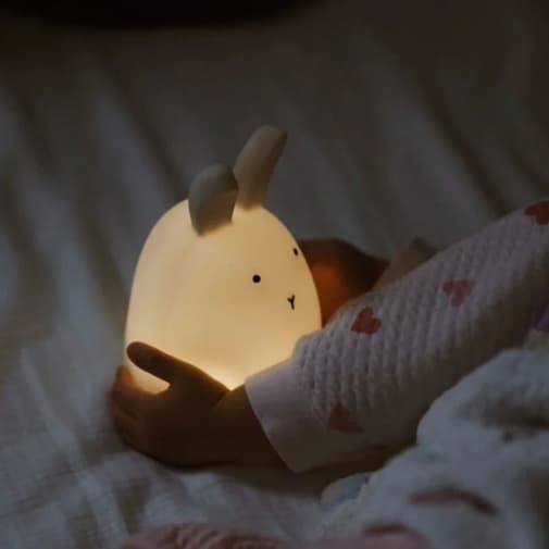 Liewood - Veilleuse Winston Rabbit Crème de la crème (13 cm)