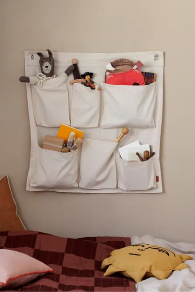 Ferm Living Kids - Ferm Living Kids - Rangement mural en coton