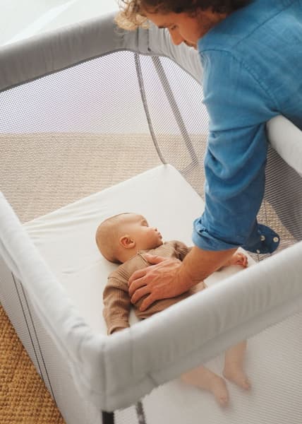 BabyBjörn - Lit de voyage Light + drap housse