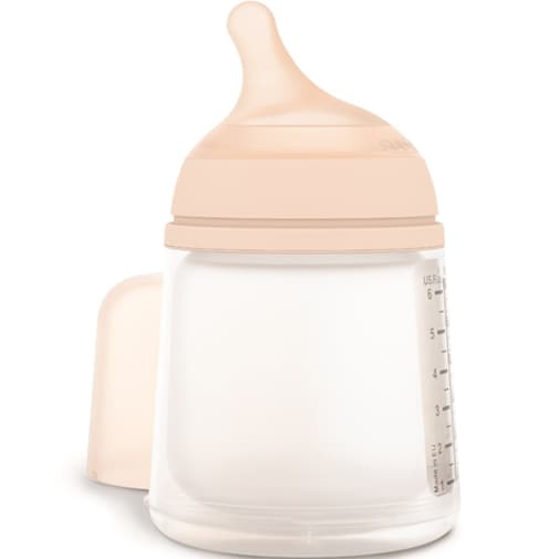 Suavinex - Coffret biberon spécial allaitement Zerø.Zerø et accessoires (180 ml)