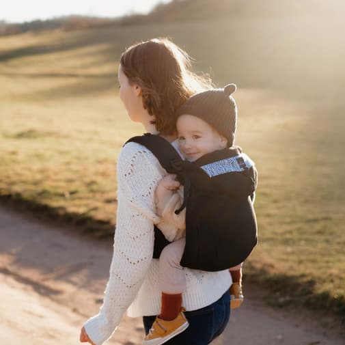 Neobulle - Néo, Porte bébé physiologique, Ebène