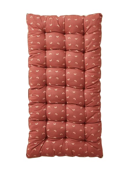 Vertbaudet - Matelas de sol Arc-en-ciel terracotta