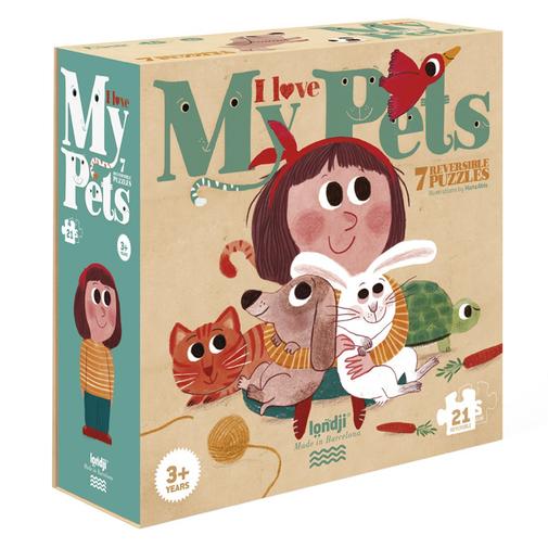 Londji - Londji - Puzzle animaux I love my pets