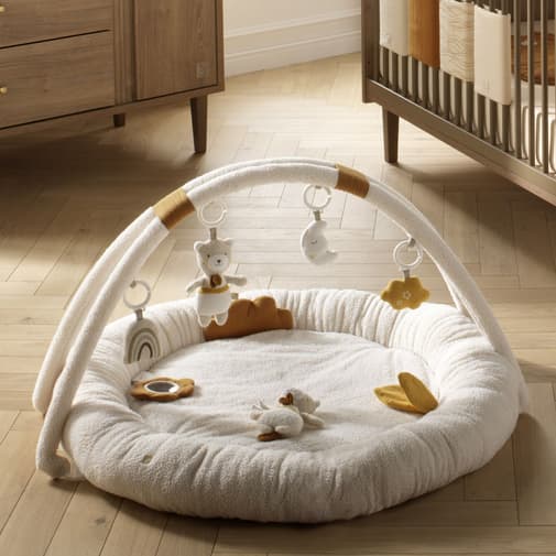 Sauthon - Tapis d'éveil avec arches Petit Soleil