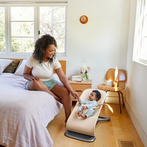 Ergobaby - Transat Evolve 3 en 1 Mesh Cream