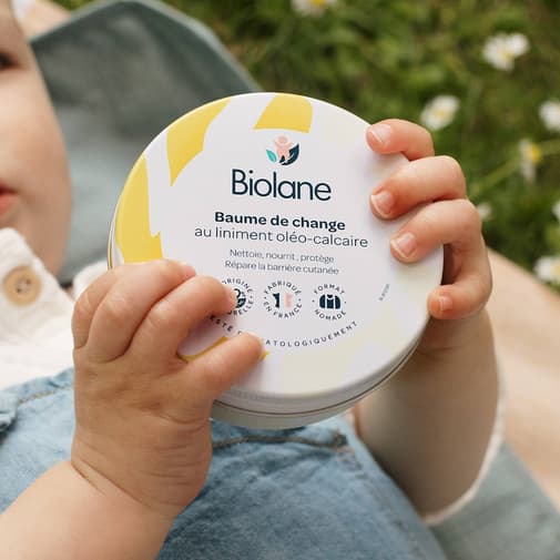 Biolane - Baume De Change Au Liniment 100ml Blanc