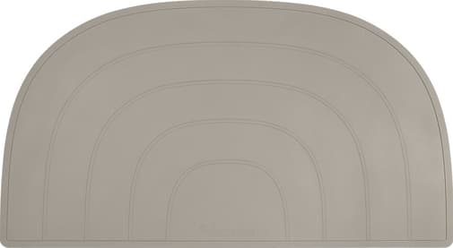 Kindsgut - Set de table Arc-en-ciel Taupe