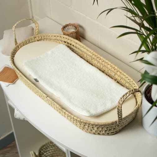 Sevira Kids - Matelas langer panier fibres naturelles