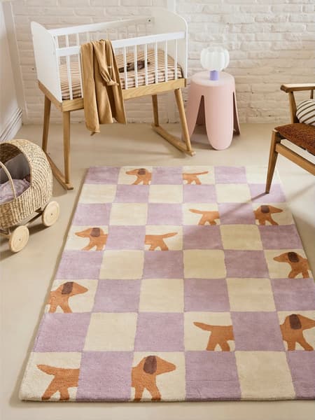 Bleuu-studio - Bleuu-studio - Tapis Walter Damier