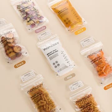 Momcozy - Lot de 50 Sachets de Conservation - 180 ml