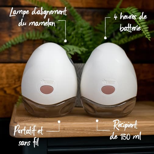 Tommee Tippee - Tire-lait portable Made for Me