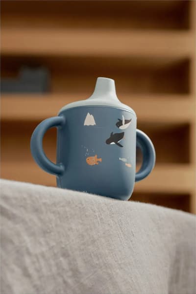 Liewood - Tasse d'apprentissage Neil - bleu foncé