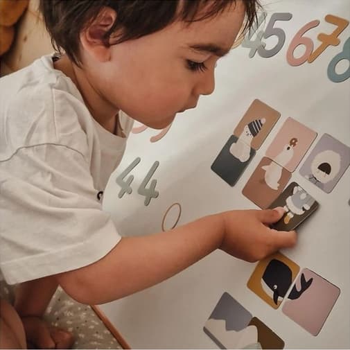 La cabane à rêves - Magnets puzzle – pôle nord