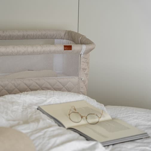 Quax - Berceau cododo Side by Side Natural Argile