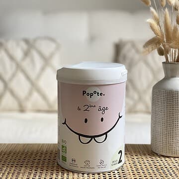 Popote - Lait 2ème Âge Bio - 800 g