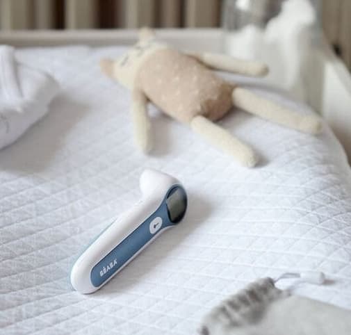 Béaba - Thermomètre infrarouge auriculaire et frontal Thermospeed