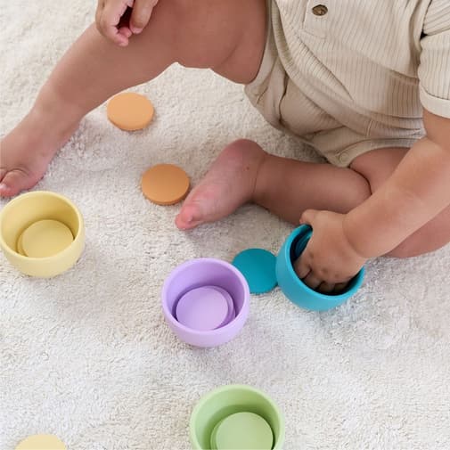 Petite Amélie - Petite Amélie Coffret de jouets Montessori | Kit de jeu d'éveil éducatif en bois certifié FSC | Apprentissage sensoriel | 13-15 mois