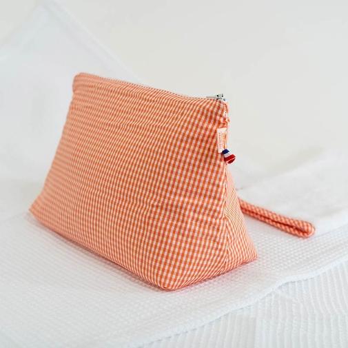 Papate - Trousse de toilette en coton bio vichy