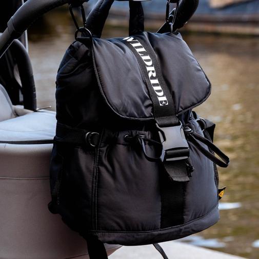 Wildride - Sac à dos à langer Noir