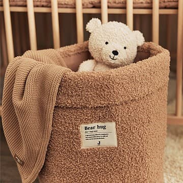 Jollein - Panier de Rangement Boucle - Biscuit