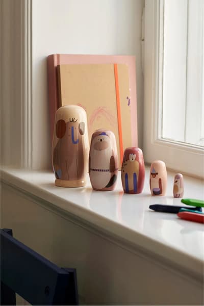 Ferm Living Kids - Ferm Living Kids - Poupées gigognes Critter