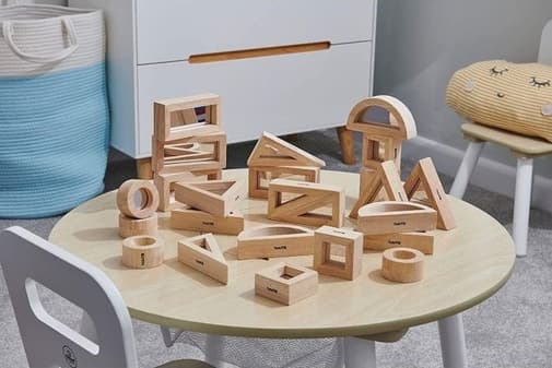 Tickit - Set de 24 blocs miroirs - Dès 2 ans