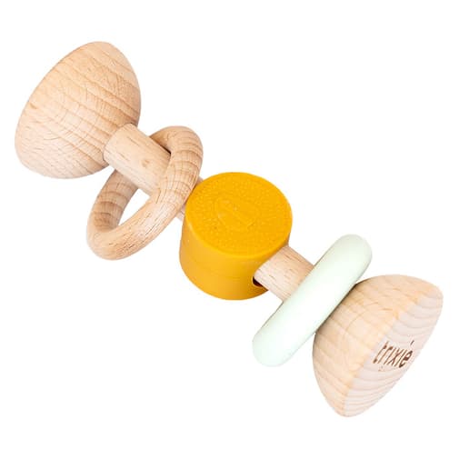 Trixie - Hochet Bois Silicone - Mr.Lion