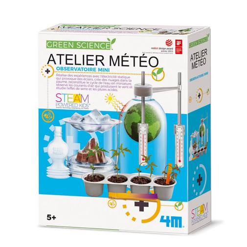 4M - Kit Scientifique Météo – Expérimente Éclairs, Nuages Et Vents Multicolor