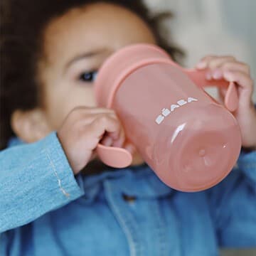 Béaba - Tasse d'Apprentissage 360° Pink - 340 ml