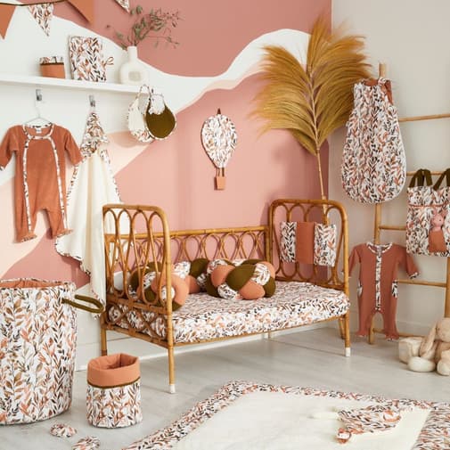 Bb&Co - Tresse décorative ouatinée Caramel forest (200 cm)