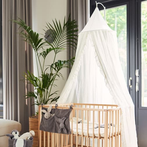 Jollein - Ciel de lit ivory (245 cm)