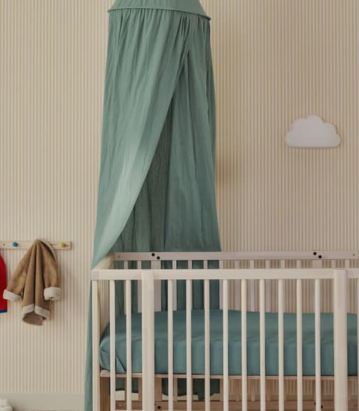 Tediber - Lit bébé Tediber - Idéal de 0 à 3 ans - Design, robuste et sûr - 100 nuits d'essai