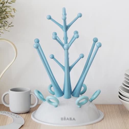 Béaba - Egoutte-biberons arbre Bleu - Bleu