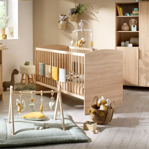 Sauthon - Lit évolutif Little big bed Azur (70 x 140 cm)