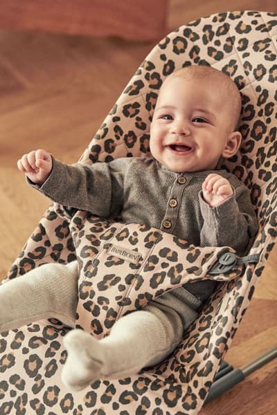Babybjörn - Transat Bliss - / Coton, matelassage Classique / Gris foncé