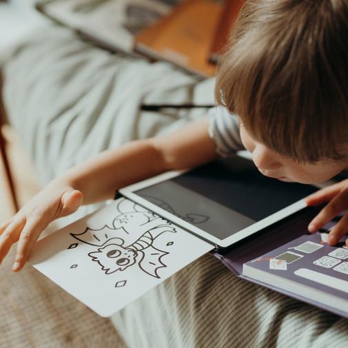 Kidywolf - Tablette à dessin LCD KIDYDRAW-MINI Océans et pirates (dès 3 ans)