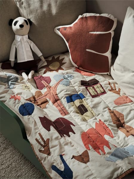 Ferm Living Kids - Ferm Living Kids - Plaid en coton Village
