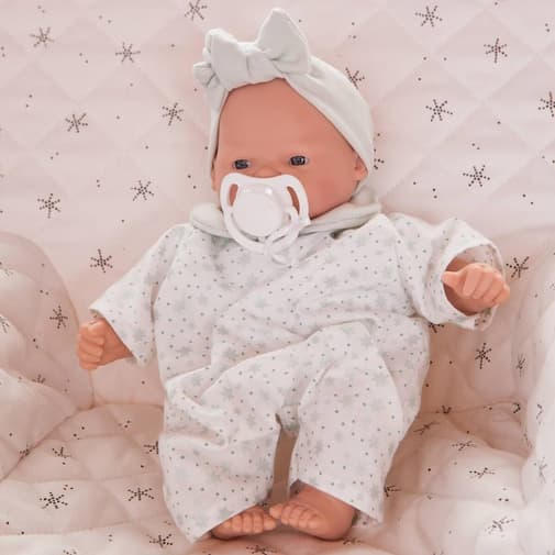 Wookids - Poupée 26 cm nina stars gris