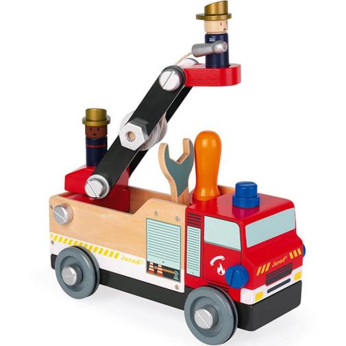 Janod - Camion de pompiers Brico'Kids