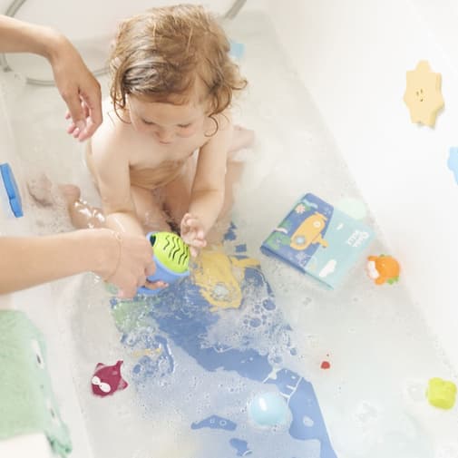 Badabulle - Tapis de bain témoin de température