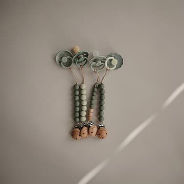 mushie - Attache Tétine Halo - Dried Thym