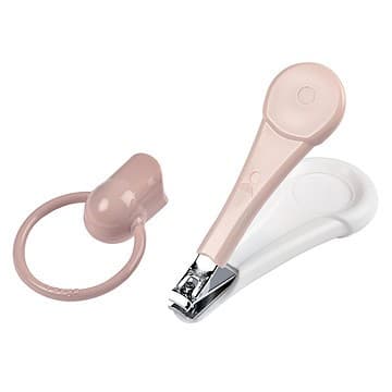 BÉABA - Coupe-ongles - Old Pink
