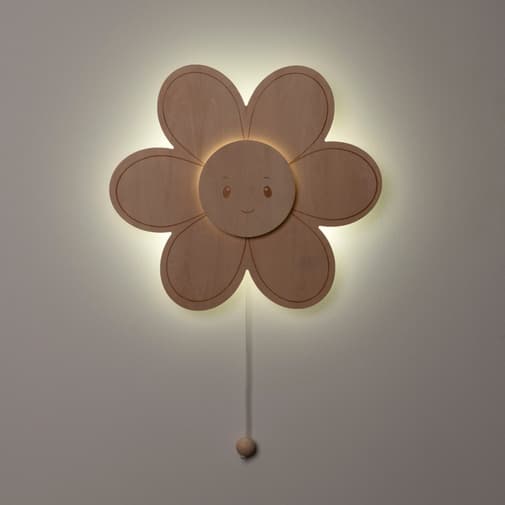 Baby's Only - Applique murale en bois Wonder Fleur