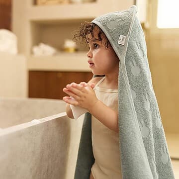 Jollein - Cape de Bain - Miffy Jacquard Sea Green
