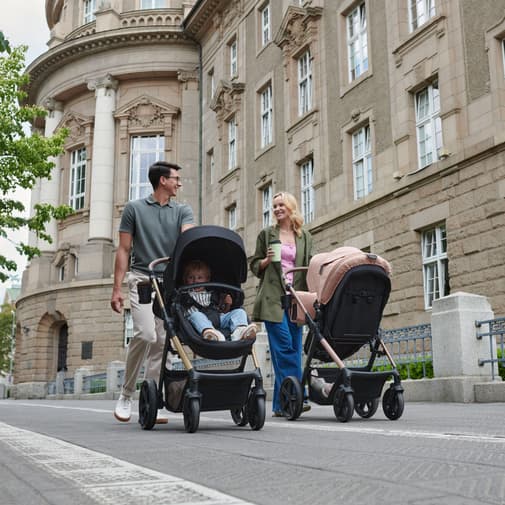 Kinderkraft - Poussette Trio MOOV 2 AIR beige