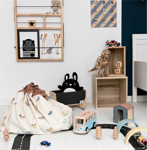Play & Go - Tapis Et Sac De Rangement Big Cars Multi-coloured