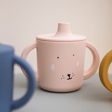 Trixie - Tasse d'Apprentissage en Silicone - Mrs. Rabbit