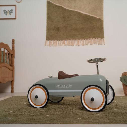 Little Dutch - Porteur voiture Rétro Roller Olive